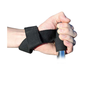 C.P. Sports Padded Lifting Straps Black – i användning runt hand
