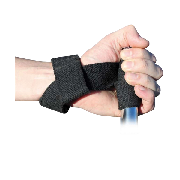 C.P. Sports Padded Lifting Straps Black – i användning runt hand