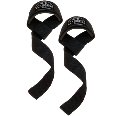 C.P. Sports Padded Lifting Straps Black
