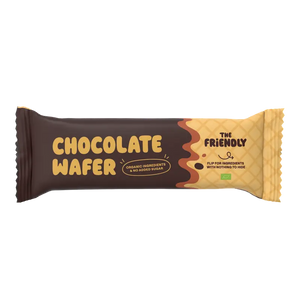 The Friendly Chocolate Wafer 40g 16-pack – i förpackning