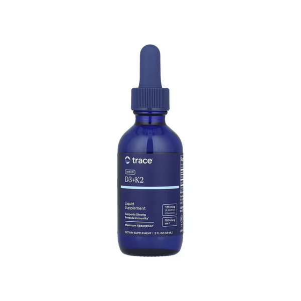 Trace Minerals Ionic D3 + K2 Drops 59 ml