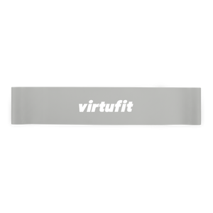 Virtufit Mini Band 3-pack – ljusgrått miniband framifrån