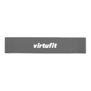 Virtufit Mini Band 3-pack – mörkgrått miniband framifrån