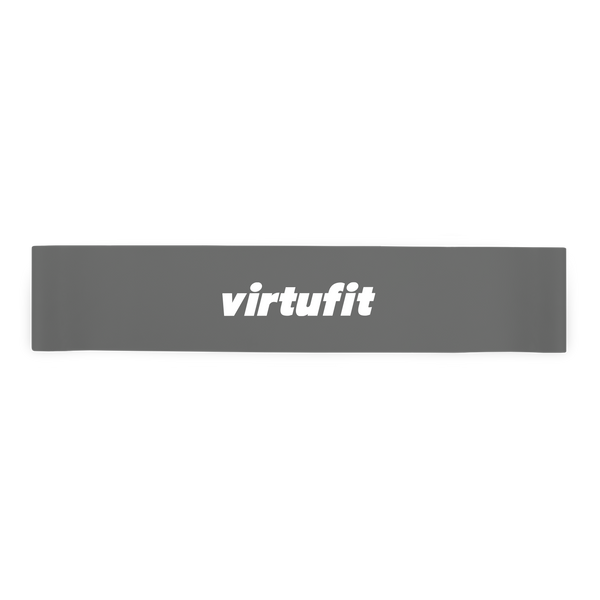 Virtufit Mini Band 3-pack – mörkgrått miniband framifrån