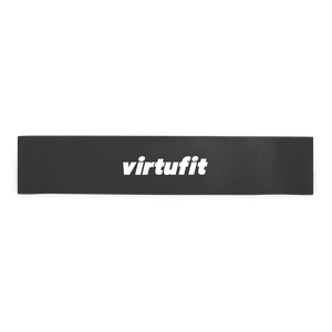 Virtufit Mini Band 3-pack – svart miniband framifrån