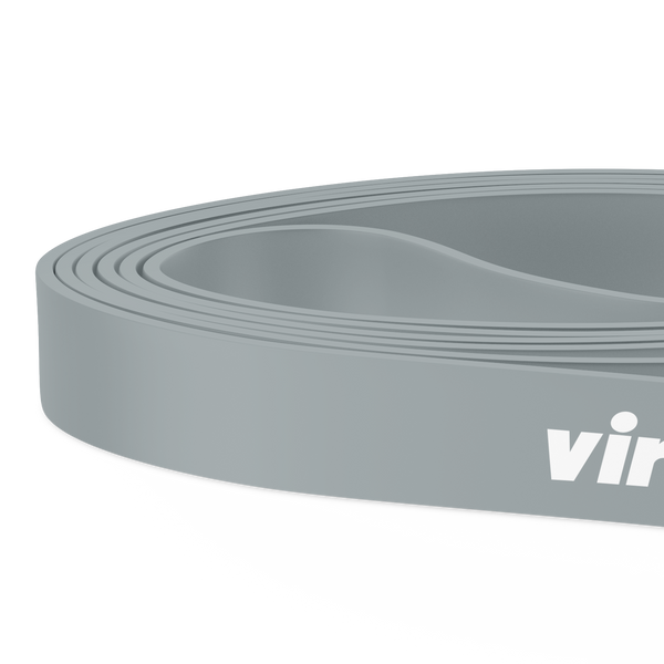 Virtufit Power Band Light – närbild av power band och logotyp