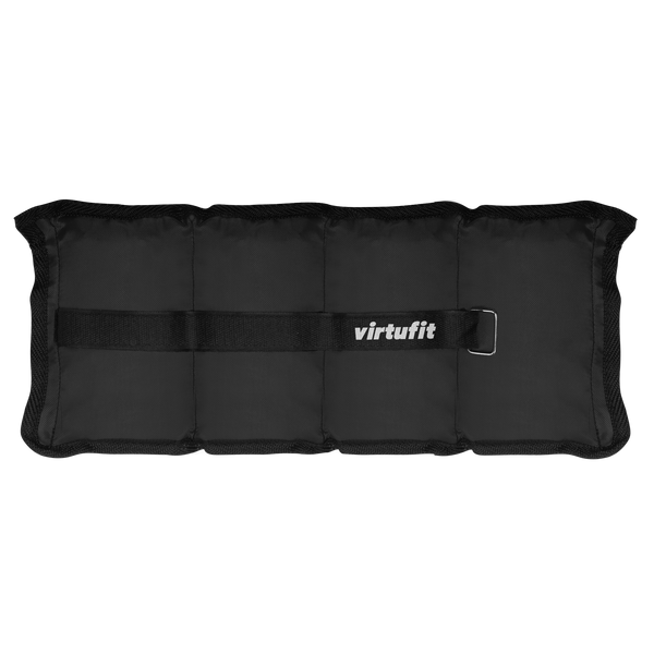 Virtufit Ankel-/Handledsvikter 2 x 1 kg – ankel- och handledsvikt framifrån