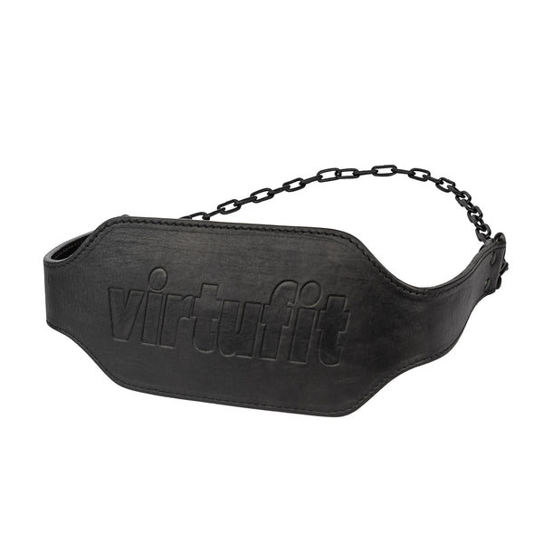 Virtufit Dip Belt Pro Läder Svart