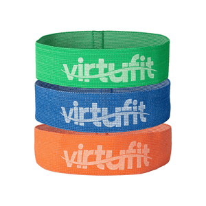 Virtufit Mini Band Komfort 3-pack – tre miniband med olika motstånd