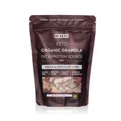 BeKeto Keto Organic Granola Cocoa & Chocolate Chips 250 g EKO