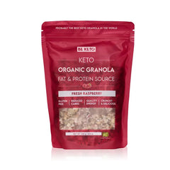 BeKeto Keto Organic Granola Fresh Raspberry 250 g EKO