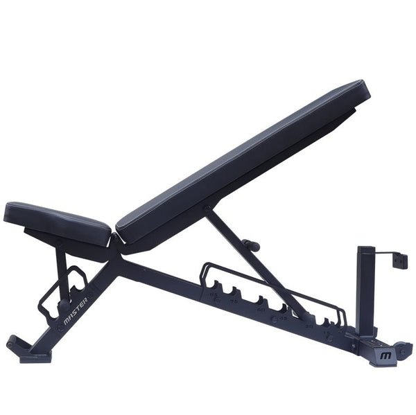 Master Fitness Träningsbänk BC 1.0 – justerbar bänk i lutande position