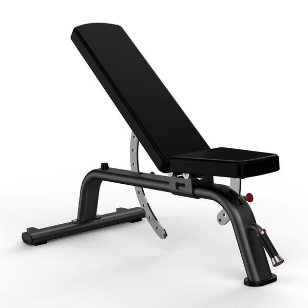Master Fitness Träningsbänk BC 2.0 – justerbar bänk i trekvartsvy