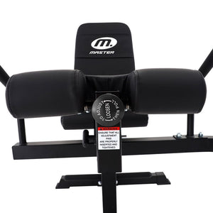 Master Fitness BX25 Ben & Bål Träningsmaskin – benspark bakifrån
