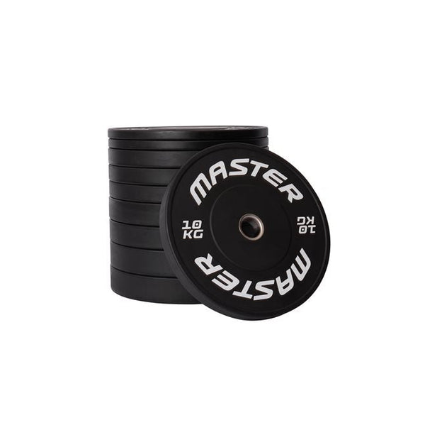 Master Fitness Bumperplate Set 120 kg
