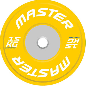 Master Fitness Competition Plate – gul competition plate 15 kg