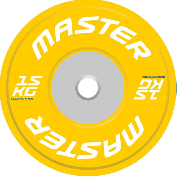 Master Fitness Competition Plate – gul competition plate 15 kg