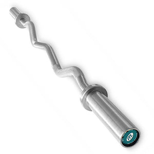 Master Fitness Curlstång 50 mm Silver 120 cm