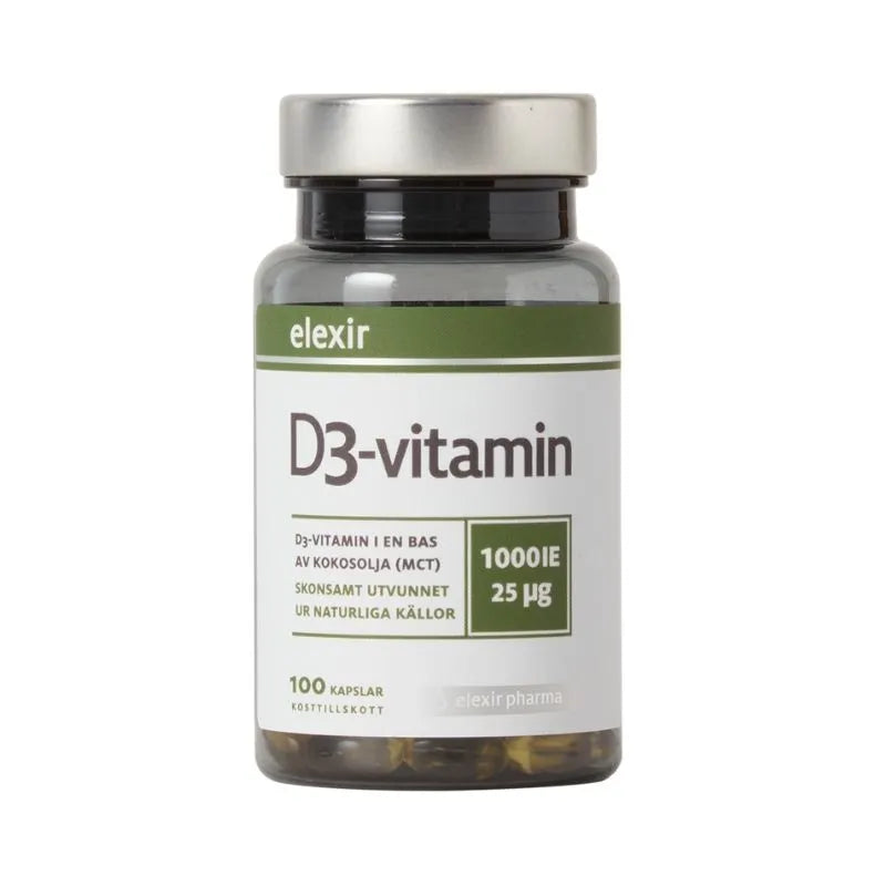Elexir Pharma D3 Vitamin 1000 IE 100 kaps