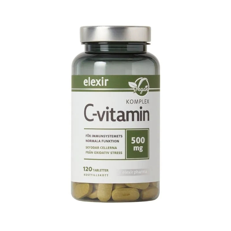 Elexir Pharma C-vitamin Komplex 120 tabletter
