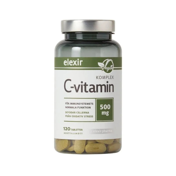 Elexir Pharma C-vitamin Komplex 120 tabletter