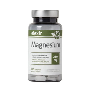 Elexir Pharma Magnesium 250 mg 100 tabletter