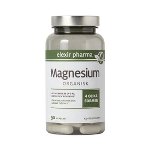 Elexir Pharma Magnesium Organisk 90 kapslar