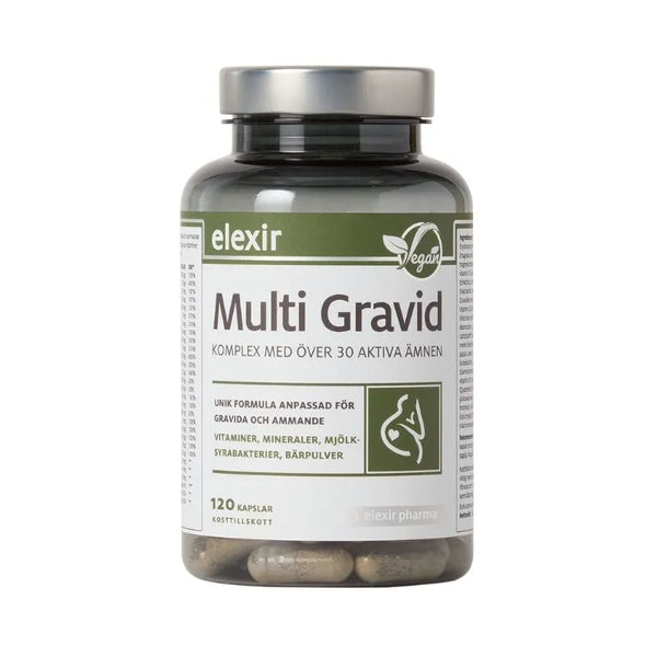 Elexir Pharma Multi Gravid 120 kapslar