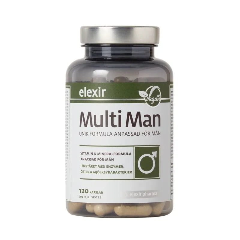 Elexir Pharma Multi Man 120 kapslar