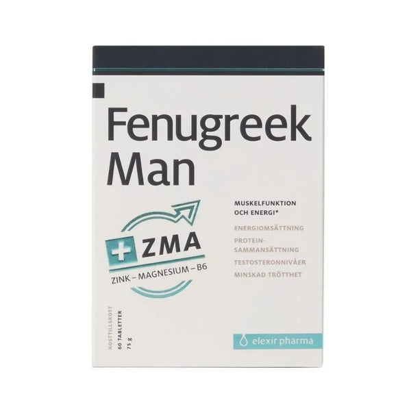 Elexir Pharma Fenugreek Man 60 tabletter