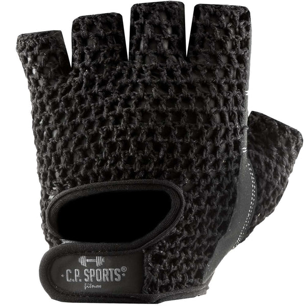 C.P. Sports Classic Mesh Glove Black/Anthracite – handske framifrån