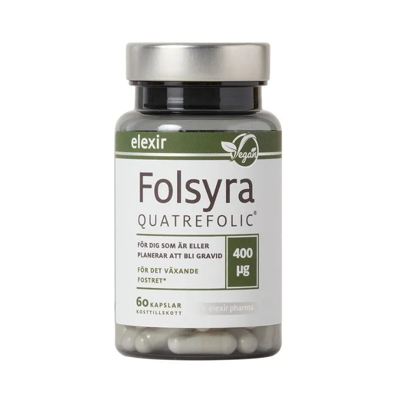 Elexir Pharma Folsyra 60 kaps