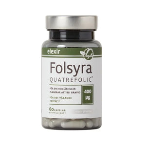 Elexir Pharma Folsyra 60 kaps