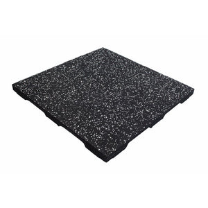 Master Fitness Gymgolv 30 mm 50x50 cm Svart/Grå 4-pack