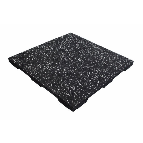 Master Fitness Gymgolv 30 mm 50x50 cm Svart/Grå 4-pack