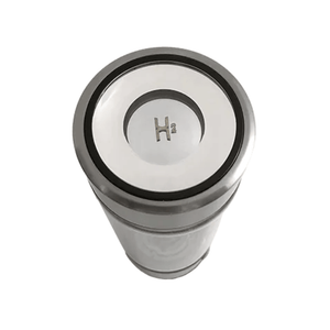 Planetsown H2 Hydrogen flaska 420 ml – vätevattenflaska ovanifrån