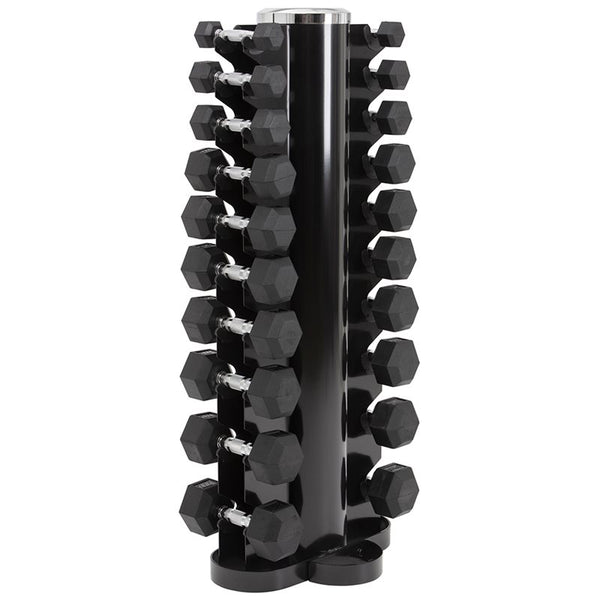 Master Fitness Hantelset Hexagon 1-10 kg 10 par – hantelställ med hexhantlar