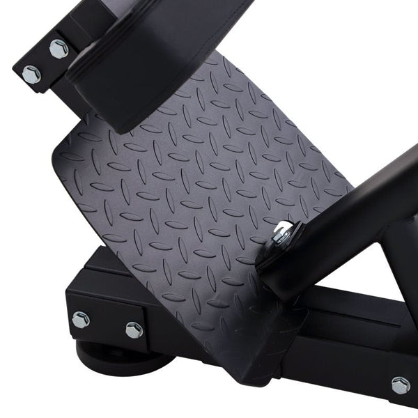 Master Fitness Hyper extension BX20 Ryggbänk – närbild av fotplatta