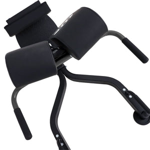 Master Fitness Hyper extension BX20 Ryggbänk – närbild av höftstöd och handtag