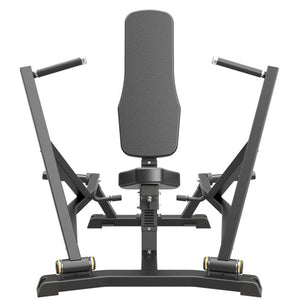 Impulse IFP Seated Chest Press Black – framifrån