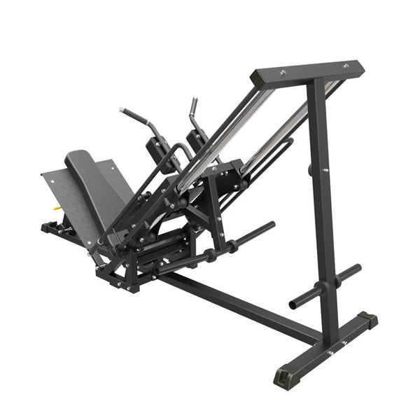 Impulse Hack Squat Leg Press Svart (IFP1711) – och leg press i trekvartsvy