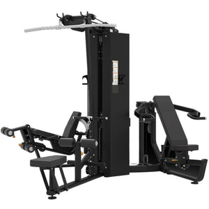 Impulse 3 Station Multigym Svart – multigym framifrån