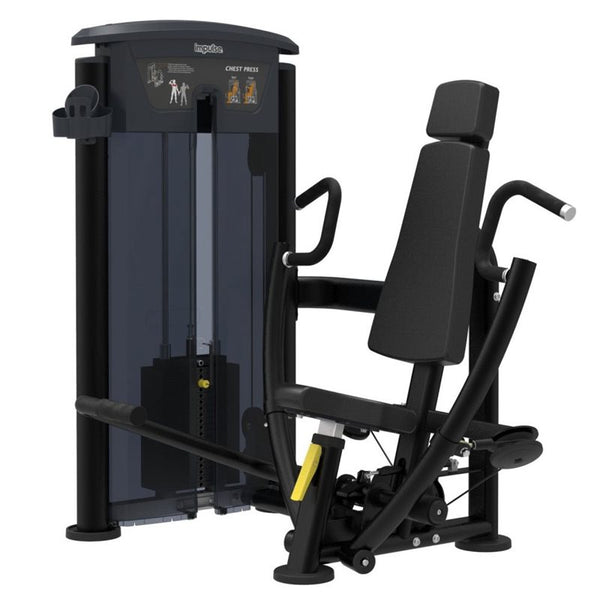 Impulse Chest Press Svart (IT9501) Bröstpress – bröstpress från sidan