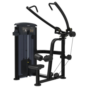 Impulse Lat Pulldown Svart (IT9502) – lat pulldown-maskin från sidan