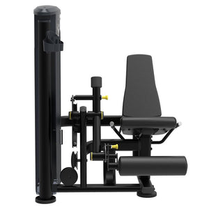 Impulse Leg Extension Svart (IT9505) – benextensionsmaskin framifrån