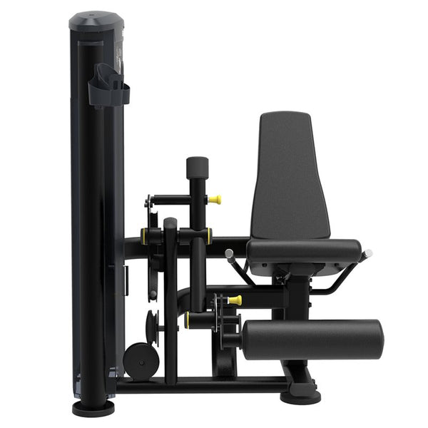 Impulse Leg Extension Svart (IT9505) – benextensionsmaskin framifrån