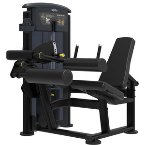 Impulse Seated Leg Curl Svart (IT9506) – sittande bencurlmaskin framifrån