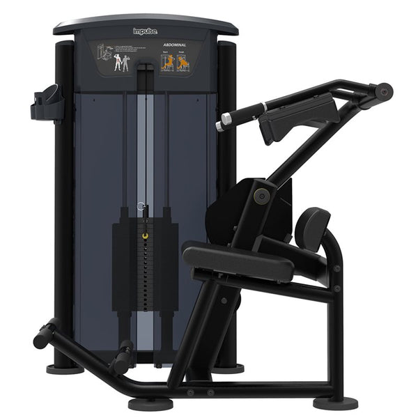Impulse Abdominal Svart (IT9514) – magmaskin från sidan