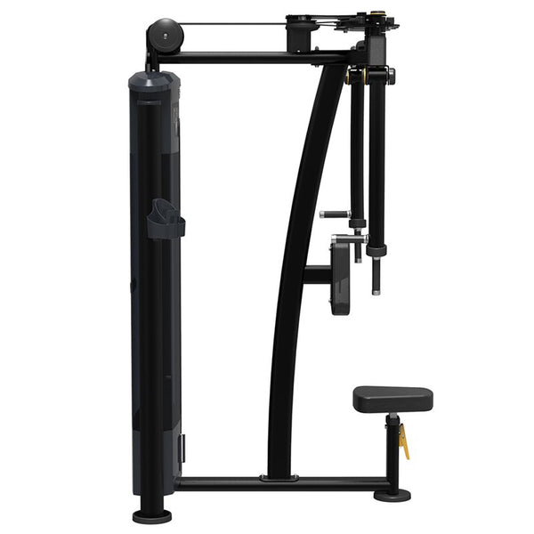 Impulse Pec Fly/Rear Delt Svart (IT9515) – och rear delt-maskin framifrån