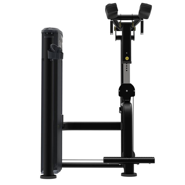 Impulse Stående Calf Raise Svart (IT9516) – stående vadmaskin från sidan